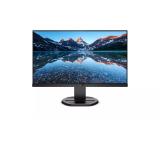 Philips 243B9, 23.8" WLED IPS, 1920x1080@75Hz, 4ms GtG, 250cd/m2, 1000:1, DC50M:1, Adaptive Sync, FlickerFree, Low Blue Light, 2Wx2, Tilt, Height Adjust, Pivot, Swivel, D-SUB, HDMI, DP, USB Hub - Second Hand