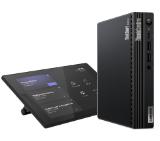 Lenovo ThinkSmart Tiny Kit+VESA Mount Intel Core i3-13100T (up to 4.2GHz, 12MB), 2x 8GB DDR4-3200, 256GB SSD, Intel UHD Graphics, WLAN, BT, ThinkSmart Controller, Win11 IoT Enterprise for Collaboration, 1Y Premier Support