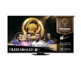 Hisense 65" U8Q, 4K Ultra HD 3840x2160, Mini Led Pro, FALD, Quantum Dot, 165Hz, IPS, HDR 10+, HLG, Dolby Vision IQ, Dolby Atmos, Smart TV,Light Sensor,WiFi 5GHz, WiFi Direct, BT, Anyview Cast, 3xHDMI, 2xUSB, LAN, CI+, DVB-T2/C/S2, Black
