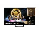 Hisense 50" U7Q, 4K Ultra HD 3840x2160, ULED, FALD, Quantum Dot, 144Hz, IPS, HDR 10+, HLG, Dolby Vision IQ, Dolby Atmos, Smart TV, WiFi 5GHz, WiFi Direct, BT, Anyview Cast, 4xHDMI, 2xUSB, LAN, CI+, DVB-T2/C/S2, Black