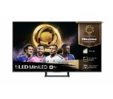 Hisense 50" E8Q, 4K Ultra HD 3840x2160, ULED, Quantum Dot,144 Hz,HDR 10+, HLG, Dolby Vision, DTS Virtual X, Smart TV, WiFi, Light Sensor, BT, Anyview Cast, 4xHDMI, 2xUSB, LAN, CI+, DVB-T2/C/S2, Singale Stand, Black