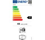 Hisense 43" A7Q, 4K Ultra HD 3840x2160, QLED, FALD, Quantum Dot, HDR 10+, HLG, Dolby Vision, Dolby Atmos, Smart TV, WiFi 5GHz, WiFi Direct, BT, Anyview Cast, 3xHDMI, 2xUSB, LAN, CI+, DVB-T2/C/S2, Black