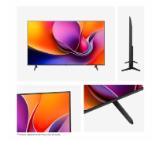 Hisense 43" A6Q, 4K Ultra HD 3840x2160, DLED, DFA, Precision Colour, HDR 10+, HLG, Dolby Vision,Light sensor, Smart TV, WiFi, BT, AnyView Cast, Gaming Mode, 1xHDMI2 eArc, 3xHDMI, 2xUSB, LAN, CI+, DVB-T2/C/S2, Black