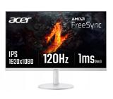 Acer SA243YG0wi, 23.8'' FHD (1920x1080) IPS, ZeroFrame, 120Hz, 1ms (VRB), AdaptiveSync, 250nits, VGA, HDMI, VisionCare, Energy Class E, White, 2Y