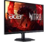 Acer Nitro KG272KL1bmiipx, 27'' UHD (3840x2160) IPS, ZeroFrame, 144Hz (DFR), 0.5ms (GTG Min.), HDR10, FreeSync, 250nits, 2xHDMI,Speakers, DP, Audio Out, VisionCare, Energy Class F, Black, 2Y