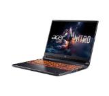 Acer Nitro V16, Intel  Core 7 240H(10C/16T, up to 5.20 GHz, 24MB),16" WQXGA (2560X1600) IPS 180Hz, 16GB DDR5, (1 slot free), 1024GB PCIe NVMe SSD, RTX 5060 8GB GDDR7  572 AI TOPS, WiFi 6, BT.5.2, HD Cam, Micro SD card, KB Backlit, Linux, Shale Black