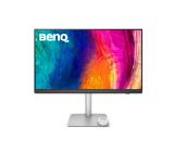 BenQ PD3226G 32" 4K 144Hz, IPS, 1ms, Designer Monitor, AQCOLOR, AMD FreeSync Premium, Pantone, Calman, Display ColorTalk, Daisy Chain, KVM, Thunderbolt 4, CAD/CAM Mode, DualView, 400nits, 1200:1, DP.HDMI, TB4 90W PD, Height Adj. 150mm, 7kg. WHITE-SILVER