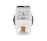 BenQ GV50, DLP, LASER, 1080p (1920x1080), 100K:1, 500 ANSI Lumens, 1.2X, Google TV, Auto Keystone, HDMI, USB-C with DP/PD, USB-A, BT 5.0, Wi-Fi, Speakers 5.1 2x 4W + 10W Woofer, Light Source Life ECO 30,000hrs, 2.1kg, White