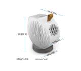 BenQ GV50, DLP, LASER, 1080p (1920x1080), 100K:1, 500 ANSI Lumens, 1.2X, Google TV, Auto Keystone, HDMI, USB-C with DP/PD, USB-A, BT 5.0, Wi-Fi, Speakers 5.1 2x 4W + 10W Woofer, Light Source Life ECO 30,000hrs, 2.1kg, White