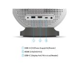 BenQ GV50, DLP, LASER, 1080p (1920x1080), 100K:1, 500 ANSI Lumens, 1.2X, Google TV, Auto Keystone, HDMI, USB-C with DP/PD, USB-A, BT 5.0, Wi-Fi, Speakers 5.1 2x 4W + 10W Woofer, Light Source Life ECO 30,000hrs, 2.1kg, White