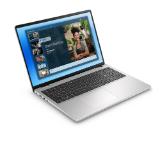 Dell 16 DC16251, Intel Core 5 120U (10 cores, up to 5.0 GHz), 16.0" FHD+(1920x1200) AG, 300nits, 16GB, 2x8GB, DDR5, 5200 MT/s, 512GB M.2 PCIe, Intel Graphics, Cam, FPR, Wi-Fi 6E, Backlit Kb, Ubuntu, Silver, Aluminium,3Y PS