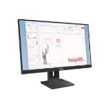 Lenovo ThinkVision E24-40 23.8" IPS, WLED, 16:9, 1920x1080, 4ms, 1300:1, 100Hz, 250 cd/m2, Tilt, Swivel, Pivot, Height Adjust Stand, HDMI, DP, VGA
