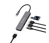 Verbatim USB-C Essentials Multiport Hub 6 Port with card reader