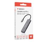 Verbatim USB-C Essentials Multiport Hub 6 Port with card reader