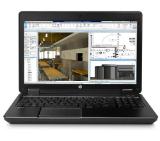 HP ZBook 15 G2, Core i7-4710MQ(2.5GHz/6MB/4cores) 15.6" FHD UWVA + WebCam, 2x 8GB, 256GB Z Turbo Drive SSD, 750GB HDD, DVDRW, WiFi a/b/g/n, BT, Quadro K2100M, 2GB DDR5, Backlit Kbd, 8C Long Life Batt, Win 8.1 Pro 64 bit - Second Hand