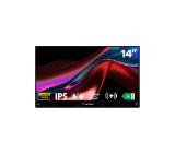 Verbatim Portable 14" FHD Touch Monitor LIGHT with Wireless Power Supply incl. Power Bank 5000mAh