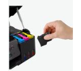 Canon PIXMA G3430 All-In-One, Black + Canon GI-41 BK