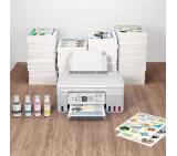 Canon PIXMA G3470 All-In-One, White + Canon GI-41 BK