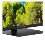 Thomson Smart UHD TV 55"; Google TV; 3840 x 2160 (4K UHD), 4000:1, DLED, 60 Hz, DVB-T/T2/C/S/S2, HDR10, Wi-Fi, Bluetooth, LAN, HDMI 2 (2.0) + 2 (2.1), USB 2 (2.0) + 1 (3.0),Central Swivel Stand, Black
