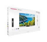 Thomson Smart UHD TV 65"; Google TV; 3840 x 2160 (4K UHD), 4000:1, DLED, 60 Hz, DVB-T/T2/C/S/S2, HDR10, Wi-Fi, Bluetooth, LAN, HDMI 2 (2.0) + 2 (2.1), USB 2 (2.0) + 1 (3.0),Central Swivel Stand, Black