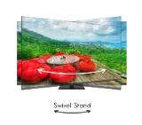 Thomson Smart UHD TV 65"; Google TV; 3840 x 2160 (4K UHD), 4000:1, DLED, 60 Hz, DVB-T/T2/C/S/S2, HDR10, Wi-Fi, Bluetooth, LAN, HDMI 2 (2.0) + 2 (2.1), USB 2 (2.0) + 1 (3.0),Central Swivel Stand, Black