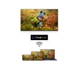 Thomson Smart UHD TV 75"; Google TV; 3840 x 2160 (4K UHD), 4000:1, DLED, 60 Hz, DVB-T/T2/C/S/S2, HDR10, Wi-Fi, Bluetooth, LAN, HDMI 2 (2.0) + 2 (2.1), USB 2 (2.0) + 1 (3.0),Central Swivel Stand, Black
