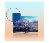 Thomson Smart QLED Plus TV 65"; Google TV; 3840 x 2160 (4K UHD), QLED, 4000:1, 60 Hz, DVB-T/T2/C/S/S2, HDR10, Wi-Fi, Bluetooth, LAN, HDMI 2 (2.0) + 2 (2.1), USB 2 (2.0) + 1 (3.0),Built-in Front Speakers, Central Swivel Stand, Black
