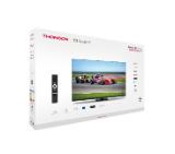 Thomson Smart QLED Pro TV 55"; Google TV; 3840 x 2160 (4K UHD), DLED, 144 Hz, DVB-T/T2/C/S/S2, HDR10, Wi-Fi, Bluetooth, LAN, HDMI 4 (2.1), USB 2 (2.0) + 1 (3.0), Central Swivel Stand, Black