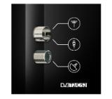 Thomson Smart QLED Pro TV 55"; Google TV; 3840 x 2160 (4K UHD), DLED, 144 Hz, DVB-T/T2/C/S/S2, HDR10, Wi-Fi, Bluetooth, LAN, HDMI 4 (2.1), USB 2 (2.0) + 1 (3.0), Central Swivel Stand, Black