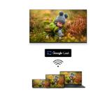 Thomson Smart QLED Pro TV 65"; Google TV; 3840 x 2160 (4K UHD), DLED, 144 Hz, DVB-T/T2/C/S/S2, HDR10, Wi-Fi, Bluetooth, LAN, HDMI 4 (2.1), USB 2 (2.0) + 1 (3.0), Central Swivel Stand, Black
