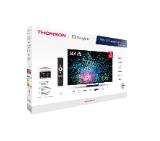 Thomson Smart MiniLED TV 55"; Google TV; 3840 x 2160 (4K UHD), 1500000:1, LED, 144 Hz, DVB-T/T2/C/S/S2, HDR10, Wi-Fi, Bluetooth, LAN, HDMI 4 (2.1), USB 2 (2.0) + 1 (3.0), Central Stand, Black