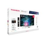 Thomson Smart MiniLED TV 65"; Google TV; 3840 x 2160 (4K UHD), 1500000:1, LED, 144 Hz, DVB-T/T2/C/S/S2, HDR10, Wi-Fi, Bluetooth, LAN, HDMI 4 (2.1), USB 2 (2.0) + 1 (3.0), Central Stand, Black