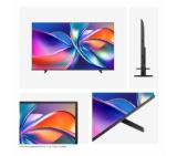 Hisense 75" E7Q, 4K Ultra HD 3840x2160, QLED, Quantum Dot, HDR 10+, HLG, Dolby Vision, DTS Virtual X, Smart TV, Light Sensor, WiFi Direct, BT, Anyview Cast, 3xHDMI, 2xUSB, LAN, CI+, DVB-T2/C/S2, Black