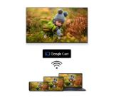 Thomson Smart FHD TV 32"; Google TV; 1920 x 1080 (FHD), DLED, 60 Hz, DVB-T/T2/C/S/S2, Wi-Fi, Bluetooth, LAN, HDMI 3 (1.4), USB 2 (2.0), 12 Volt adapter included, Side Feet, Black