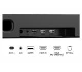 Hisense AX5140Q,  5.1.4Ch Sound Bar with Wireless Subwoofer, 600W, Dolby Atmos, Bluetooth 5.3, 4K HDMI Pass Through, DTS:X, HDMI/AUX/ARC/Optical/USB, 7 EQ Modes, Black