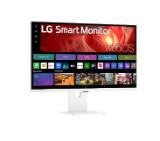 LG 37U730SA-W, 37" Smart  webOS 4K, IPS AG, DCI-P3 90%, 5ms, 300 cd/m2, 1000:1, 3840x2160, HDR 10, USB Type-C, PD 65W,  AirPlay 2, HDMI, LG Switch, Reader Mode, Tilt/Swivel
