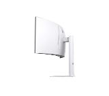 LG 34GX90SA-W, 34", OLED UltraGear 21:9 Curved Smart, IPS 0.03 ms, WQHD (3440x1440), 240Hz, HDR 10, 1500000:1, 250 cd/m2, DCI-P3 98.5%, USB 3.0, VRR, Free-sync, G-Sync, USB-C, PD 65W, HDMI, DP, PBP, Speakers, LG Switch, Height, Swivel, Tilt, White
