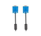 Lanberg VGA M/M cable 1.8m dual-shielded, 2x ferrite core, black