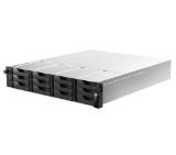 Asustor AS7212RDX, 2U 12-bay NAS, AMD Ryze 7 Pro 7745 Octa-Core 3.8GHz (up to 5.3GHz), 16GB ECC DDR5-4800 UDIMM (Max. 192GB),12 x SATA3 6Gb/s; 3.5"/2.5" HDD/SSD,1x M.2 NVMe slot (PCIe Gen5 x4), 2x GLAN 2x 10GLAN (10G/1G), Redundant 550W, Rail Kit, Black