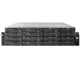 Asustor AS7216RDX, 3U 16-bay NAS, AMD Ryze 7 Pro 7745 Octa-Core 3.8GHz (up to 5.3GHz), 16GB ECC DDR5-4800 UDIMM (Max. 192GB), 12x SATA3 6Gb/s; 3.5"/2.5" HDD/SSD,1x M.2 NVMe slot (PCIe Gen5 x4), 2x GLAN 2x 10GLAN (10G/1G), Redundant 550W, Rail Kit, Black