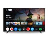 Thomson 55" UHD Google TV; 3840 x 2160 (4K UHD), DLED, 60 Hz, Dolby Audio, Google Cast, DVB-T/T2/C/S/S2, HDR10,  Wi-Fi, Bluetooth, LAN, HDMI 3 (2.1), USB 2 (2.0), AV IN, Hotel mode, Side Feet, Black