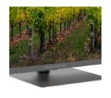 Thomson 55" QLED Google TV; 3840 x 2160 (4K UHD), 4000:1, QLED, 60 Hz, DVB-T/T2/C/S/S2, HDR10, Wi-Fi, Bluetooth, LAN, HDMI 2 (2.0) + 2 (2.1), USB 2 (2.0) + 1 (3.0),Central Swivel Stand, Dark gray