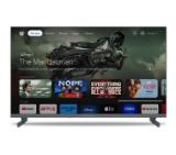 Thomson 55" QLED Google TV; 3840 x 2160 (4K UHD), QLED, 60 Hz, DVB-T/T2/C/S/S2, HDR10, Wi-Fi, Bluetooth, LAN, HDMI 2 (2.0) + 2 (2.1), USB 2 (2.0) + 1 (3.0), Side Feet, Dark gray