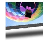 Thomson 55" QLED Google TV; 3840 x 2160 (4K UHD), QLED, 60 Hz, DVB-T/T2/C/S/S2, HDR10, Wi-Fi, Bluetooth, LAN, HDMI 2 (2.0) + 2 (2.1), USB 2 (2.0) + 1 (3.0), Side Feet, Dark gray