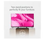 Thomson 55" QLED Google TV; 3840 x 2160 (4K UHD), QLED, 60 Hz, DVB-T/T2/C/S/S2, HDR10, Wi-Fi, Bluetooth, LAN, HDMI 2 (2.0) + 2 (2.1), USB 2 (2.0) + 1 (3.0), Side Feet, Dark gray