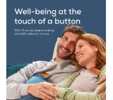 Beurer HK 77 Heaty obsidian-blue; lithium-ion battery; Soft velvet cushion cover machine-washable at 30°C; 3 temperature settings; Fast heating; BSS; 45(L)x45(W) cm