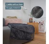Beurer HD 65 Dark Grey Heated Overblanket; Soft and cuddly surface; 3 temperature;auto switch-off 3 hours; removable switch; washable at 30°, Oko-Tex 100; 180(L)x130(W)cm