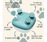 Beurer PP 410 Buddy Massager; Gentle kneading massage - specially developed for pets;Safe to use;Particularly quiet