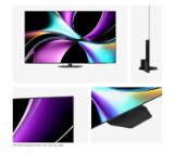 Hisense 65" A85Q, 4K UHD OLED Smart TV, 120Hz, 1000 nits,HDMI 2.1, Game Mode Pro, AMD FreeSync Premium, Dolby Vision IQ & Atmos, Bluetooth, Alexa Built-in, Black