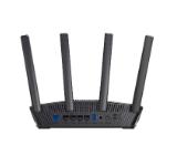 Asus Gaming Wireless Router RT-BE82U, BE6500, Dual-Band, Quad-Core 2.0GHz CPU, 256MB/1GB Flash/RAM, 4K-QAM, MLO, 2.5G quad-port, AiProtection Pro, Adaptive QoS, VPN, Instant Guard, IPTV, OFDMA, MU-MIMO, UTF-8 SSID, Port forwarding, AiMesh
